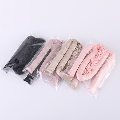 Silk No-Heat Hair Curler for Overnight Styling