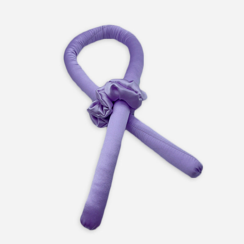 Silk No-Heat Hair Curler for Overnight Styling